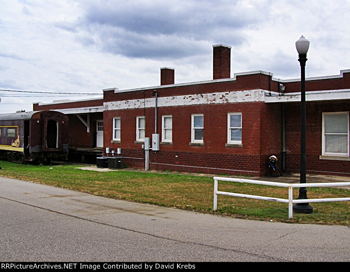 Antlers, OK station backside.